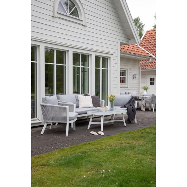 Groupe de canapés Virya - Gris/Blanc Groupe de canapés Virya - Gris/Blanc