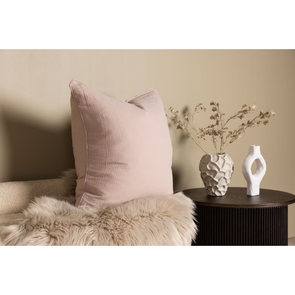 Tyra kussenhoes 60 x 60 cm - Lichtroze Tyra kussenhoes 60 x 60 cm - Lichtroze