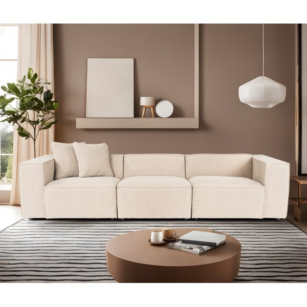 Lora 3-sits soffa - Peach Lora 3-sits soffa - Peach