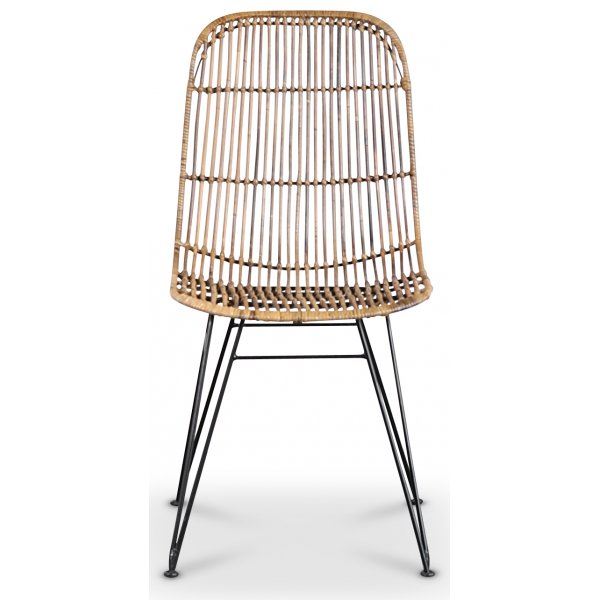 Koriander Stol - Brun/svart Koriander Stol - Brun/svart