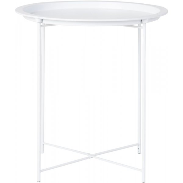 Table d'appoint Bastia 46,8 x 46,8 cm - Blanc Table d'appoint Bastia 46,8 x 46,8 cm - Blanc