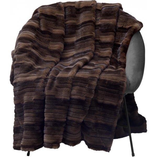 Plaid Browny 120 x 180 cm - Chocolat Plaid Browny 120 x 180 cm - Chocolat