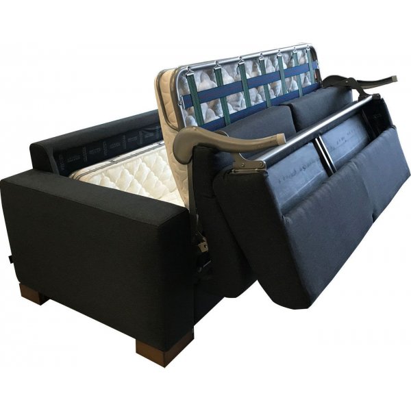 Kansas 3-sits bäddsoffa - Svart Kansas 3-sits bäddsoffa - Svart