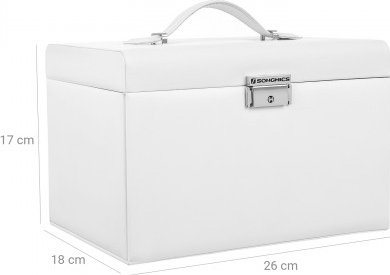 Carat smyckeskrin - Vit Carat smyckeskrin - Vit