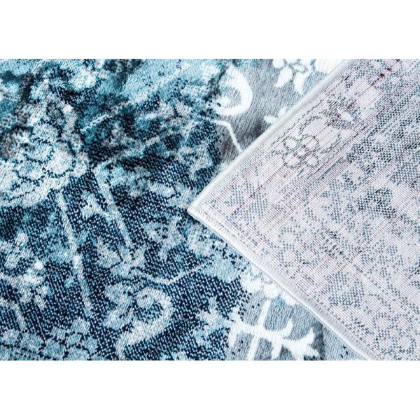 Maskinvävd matta Helmut - Turkos Maskinvävd matta Helmut - Turkos