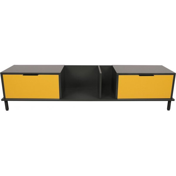 Ibiza TV-b�nk - Gul/antracit