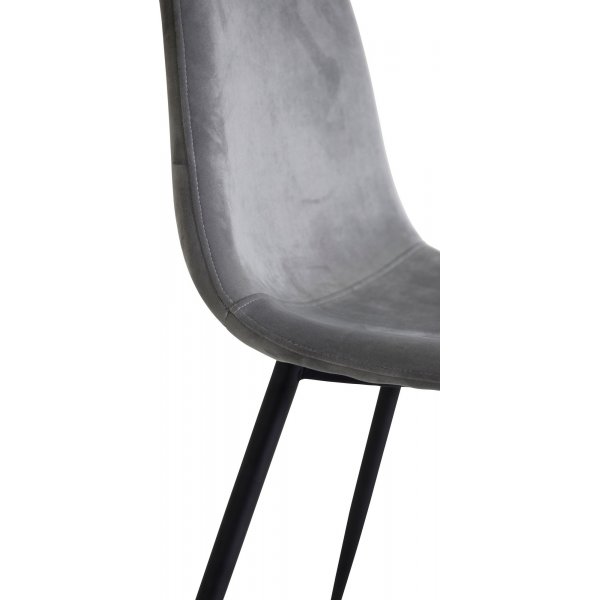 Chaise de salle  manger Bridge - Gris