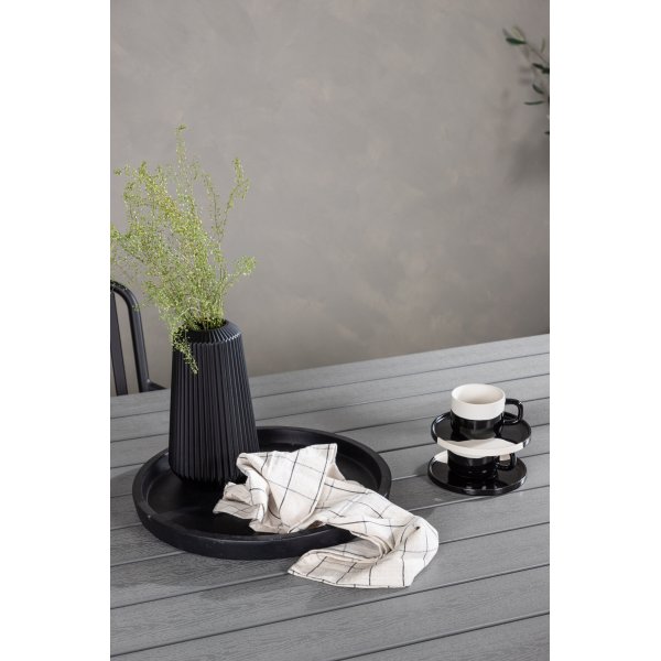 Garcia matbord 200 x 100 cm - Ljusgrå/vit Garcia matbord 200 x 100 cm - Ljusgrå/vit