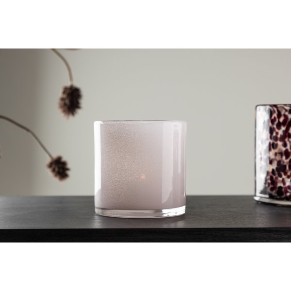 Glora lykta Ø10 cm - Ljusrosa Glora lykta Ø10 cm - Ljusrosa