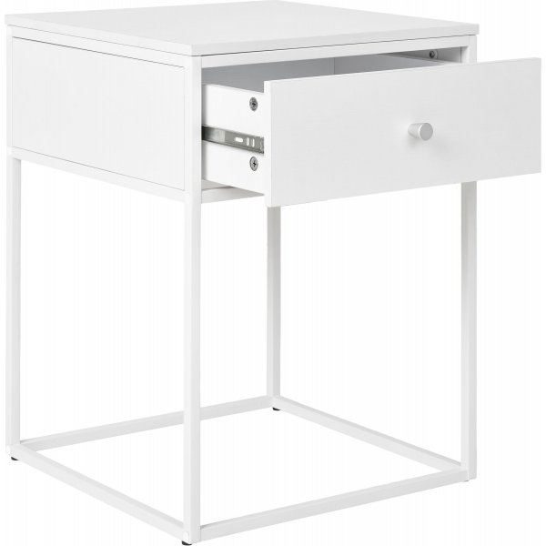 Witte bijzettafels 40 x 40 cm - Wit Witte bijzettafels 40 x 40 cm - Wit