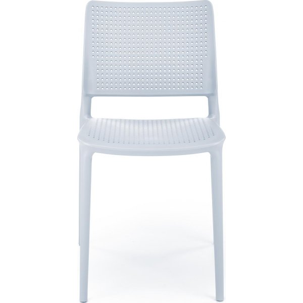 Chaise de salle  manger empilable Cadeira 514 - Bleu clair