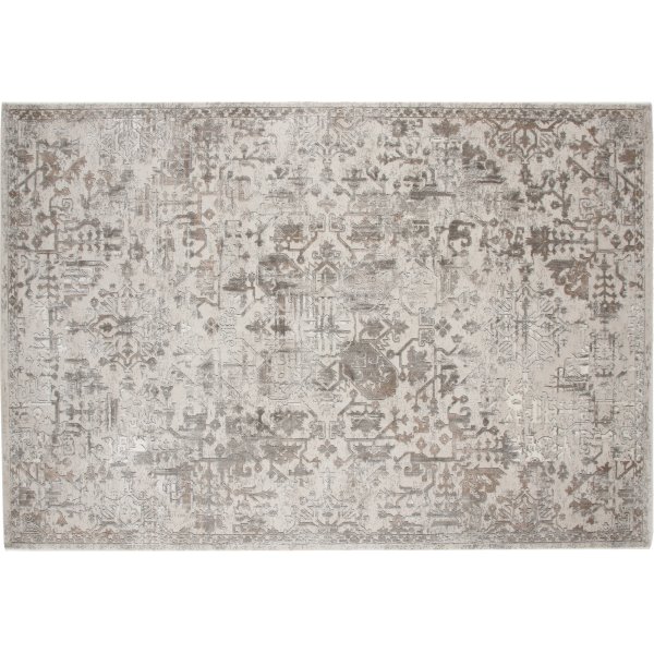 Tapis en coton Cleo - Argent Tapis en coton Cleo - Argent