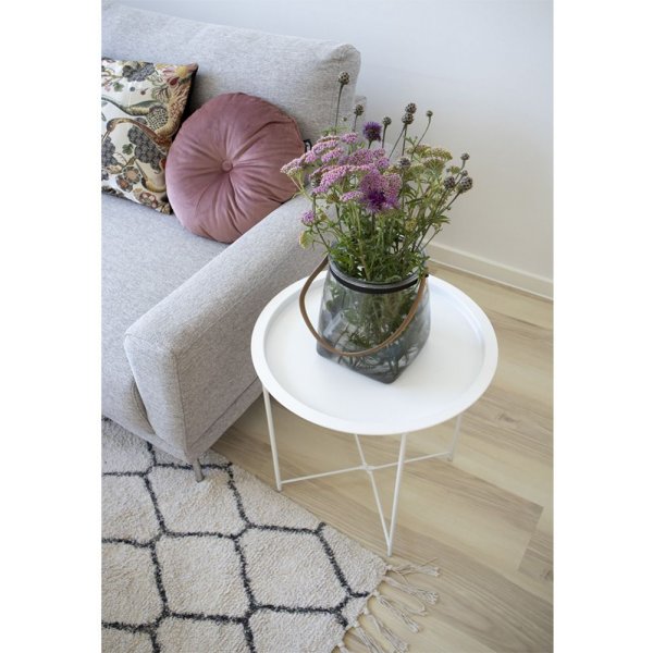Table d'appoint Bastia 46,8 x 46,8 cm - Blanc Table d'appoint Bastia 46,8 x 46,8 cm - Blanc