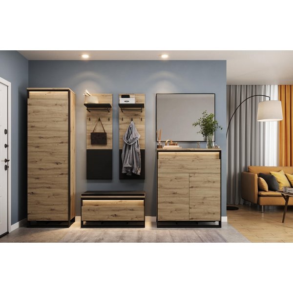 Quant brede spiegel - Zwart