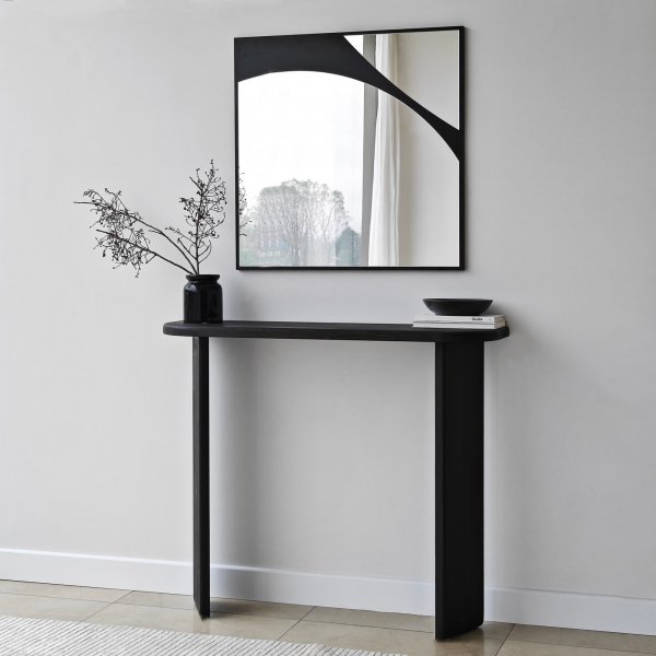 Miroir abstrait 1 - Noir Miroir abstrait 1 - Noir