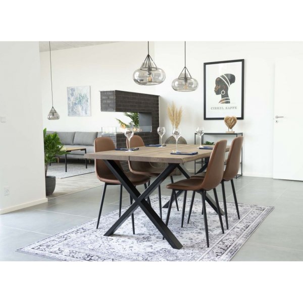 Toulon Matbord - 140 x 95 cm - Rökt oljad ek Toulon Matbord - 140 x 95 cm - Rökt oljad ek