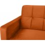 Noret slaapbank divan sofa - Oranje rood