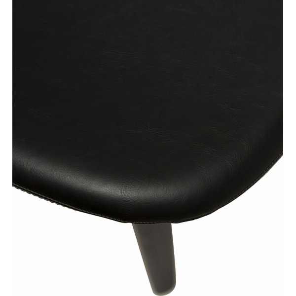 Chaise de salle à manger Paragon - PU noir Chaise de salle à manger Paragon - PU noir