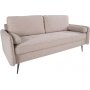 Imola 2,5-sits soffa - Beige/svart