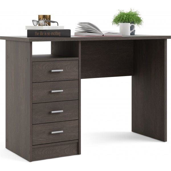 Bureau Function Plus 110 x 48,5 x 76 cm - Rovere Gessato, fonc