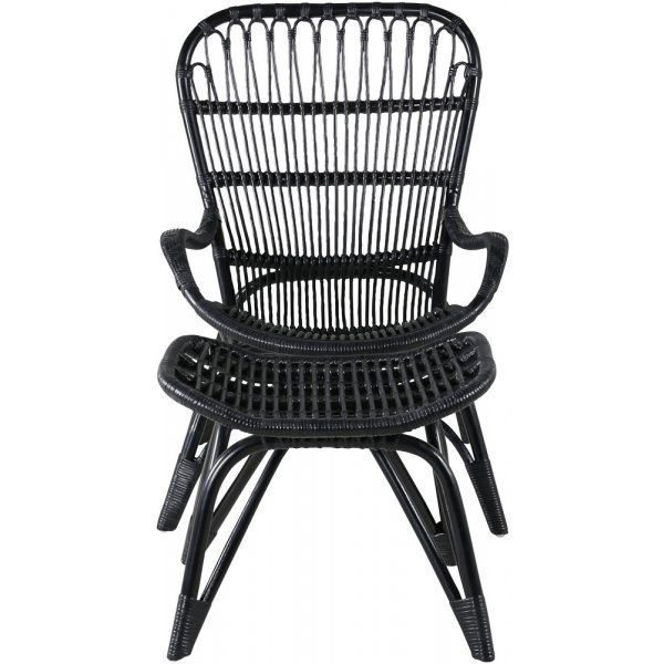 Ella fåtölj - Svart/Offwhite Ella fåtölj - Svart/Offwhite