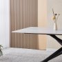 Jupiter matbord i sintrad sten - 180x90 cm - Vit marmor Jupiter matbord i sintrad sten - 180x90 cm - Vit marmor
