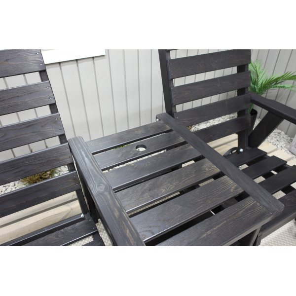 Kingdom rullsoffa - Svart Kingdom rullsoffa - Svart