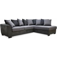 Delux soffa med öppet avslut höger - Grå/Antracit/Vintage Delux soffa med öppet avslut höger - Grå/Antracit/Vintage