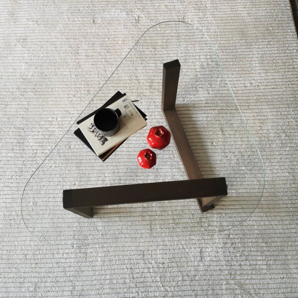 Table basse Camorra 96 x 81 cm - Noyer Table basse Camorra 96 x 81 cm - Noyer