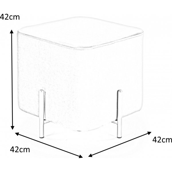 Frederica pall - Grön (Sammet) / Mässing Frederica pall - Grön (Sammet) / Mässing