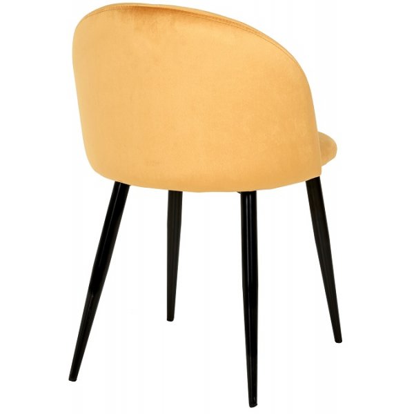 Darling stol - Lejongult sammet