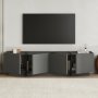TV-b�nk Lorensa 180 cm - Antracit/Svart