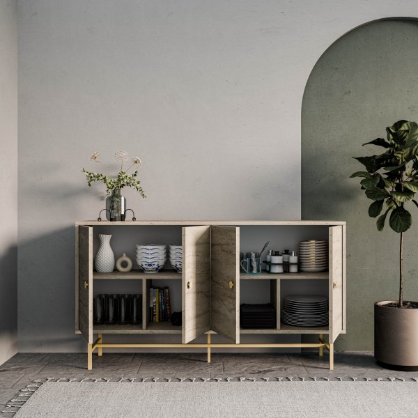 Diamond skänk - Travertin Diamond skänk - Travertin