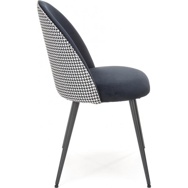 Cadeira matstol 478 - Svart/vit Cadeira matstol 478 - Svart/vit