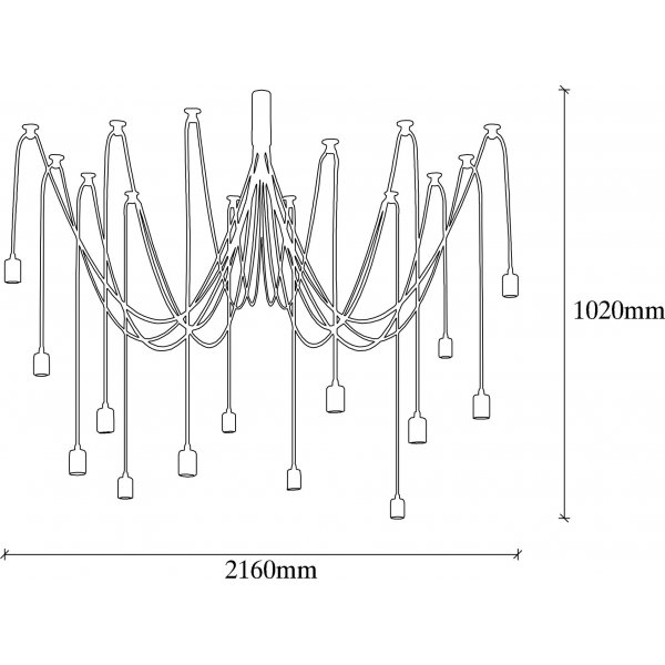 Plafonnier Kaluv 931 - Noir Plafonnier Kaluv 931 - Noir