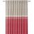Rideau Carin lot de 2 2 x 140 x 260 cm - Rouge