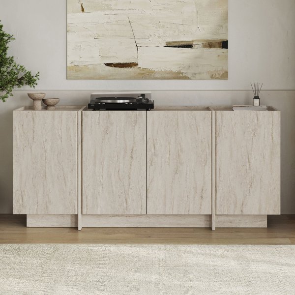 Sideboard Dromma 180 cm - Travertin