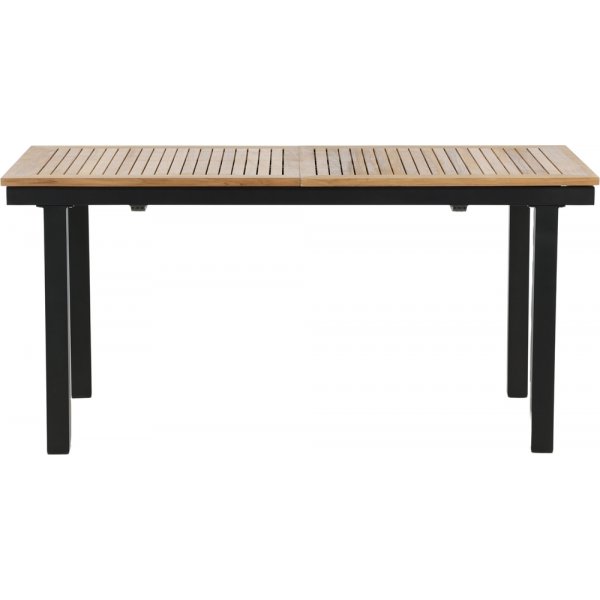 Panama matbord 160 x 90 cm - Svart/Natur