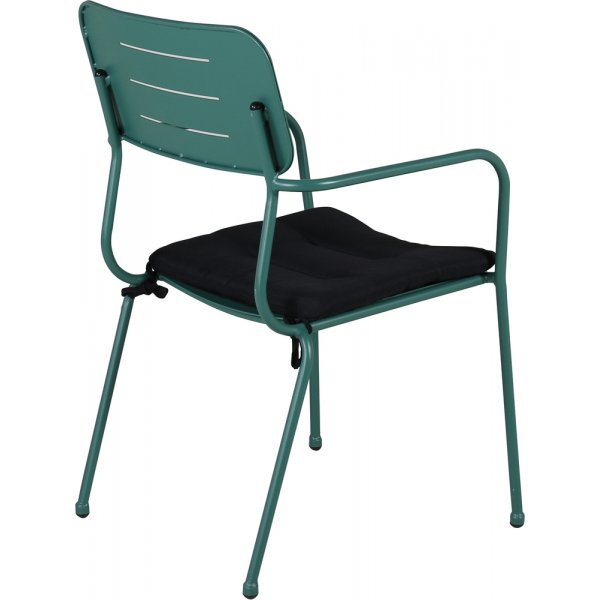 Nicke matstol - Svart/Grön Nicke matstol - Svart/Grön