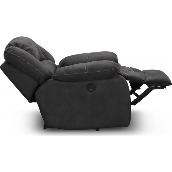 Fauteuil inclinable manuel Kensington - Gris