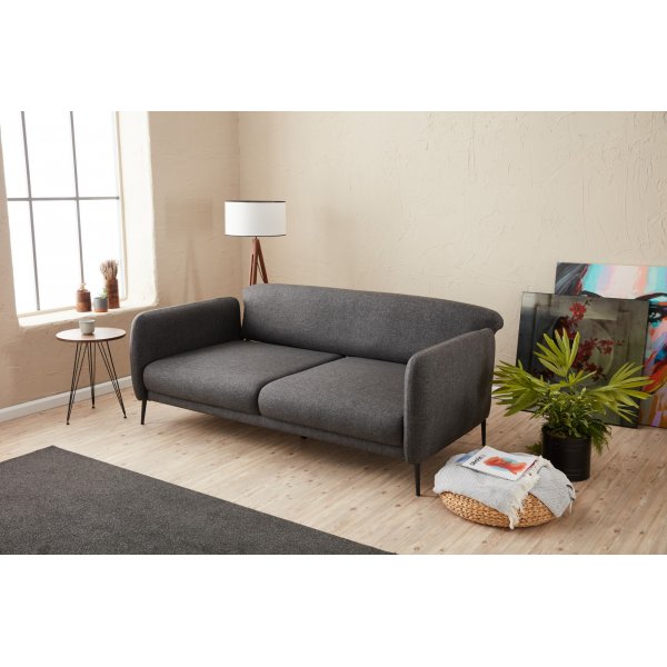 Canap convertible 3 places Vnus - Anthracite