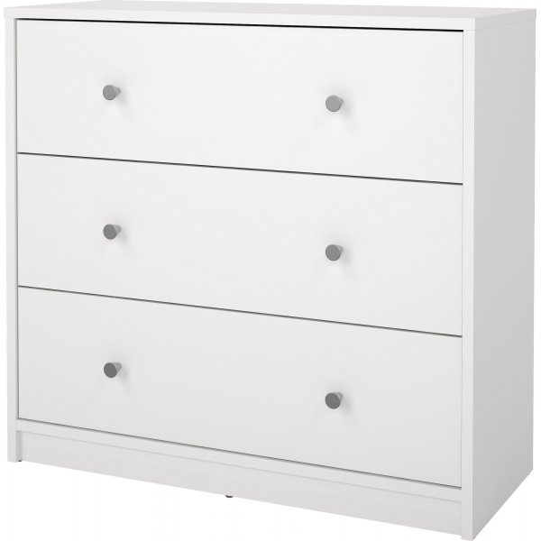 May ladekast met 3 lades - Wit May ladekast met 3 lades - Wit