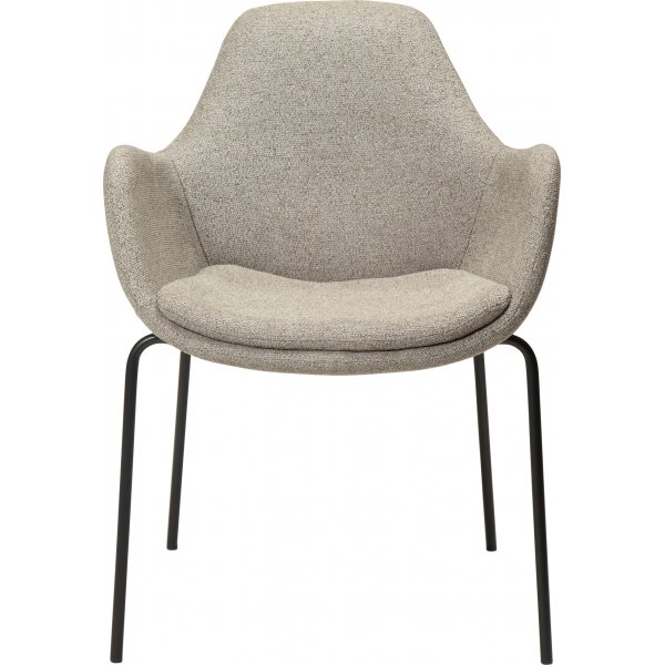 Fauteuil Zimmer - Boucle marron