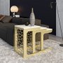 Table de pari Hare 45,5 x 51 cm - Or/blanc