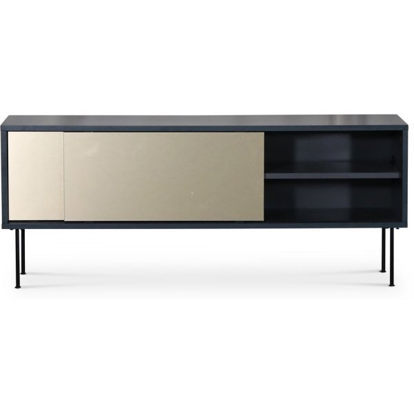 Volume TV-bnk 132 cm - Antracit / Mssing