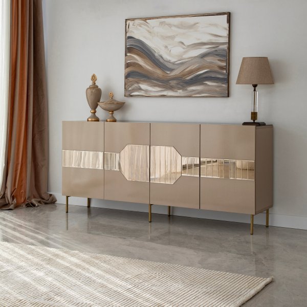 Buffet Milan - Bronze/or Buffet Milan - Bronze/or