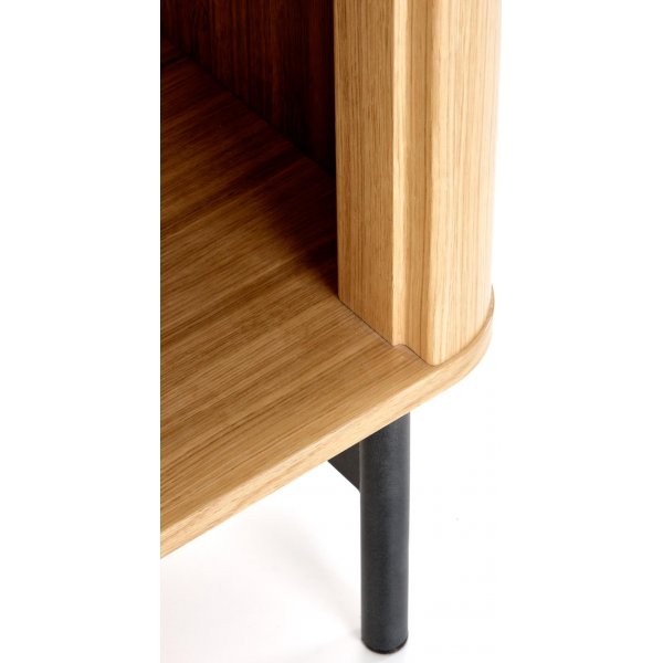 Bibliothèque Giga 117 cm - Chêne/noir Bibliothèque Giga 117 cm - Chêne/noir