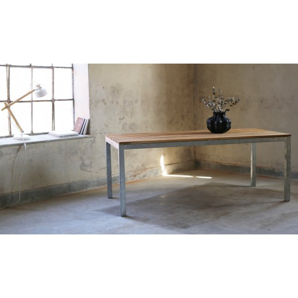 Alva utebord stl teak 190 cm - Kolli 1