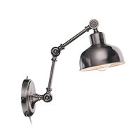 Grimstad Vägglampa - Mässing/Silver Grimstad Vägglampa - Mässing/Silver