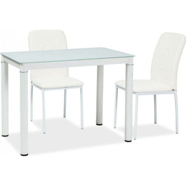 Table à manger Bartlett 100 cm - Blanc Table à manger Bartlett 100 cm - Blanc